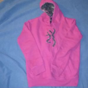 Pink camo sweatshirt
